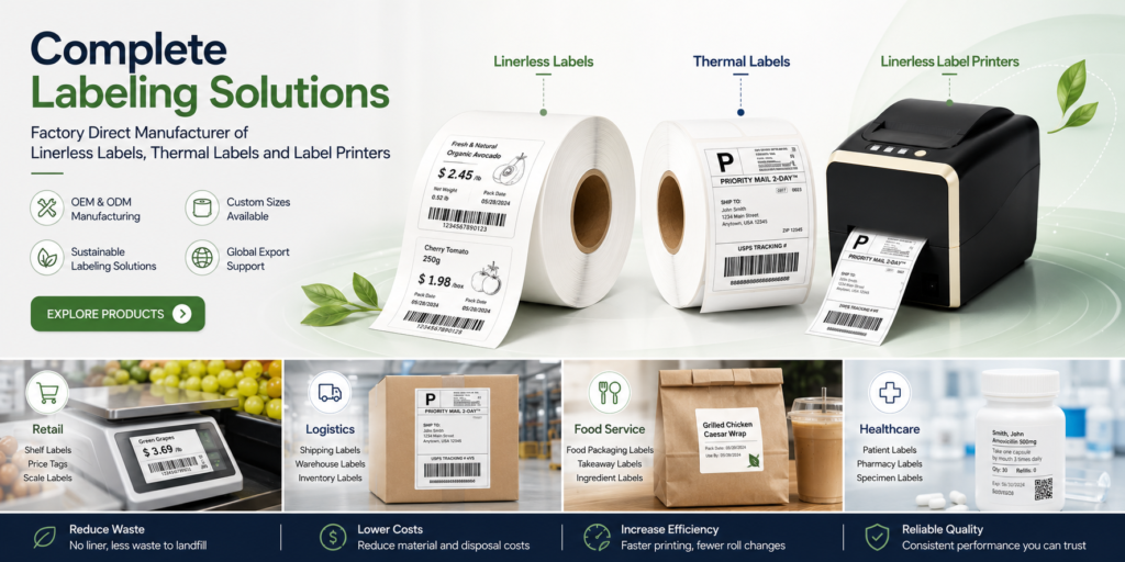 Linerless Labels image 2026