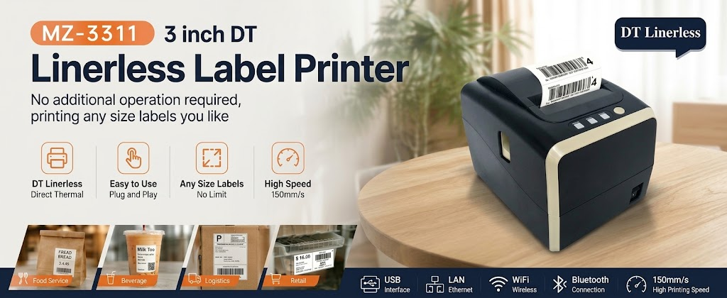 Linerless Label Printers by Tabuls